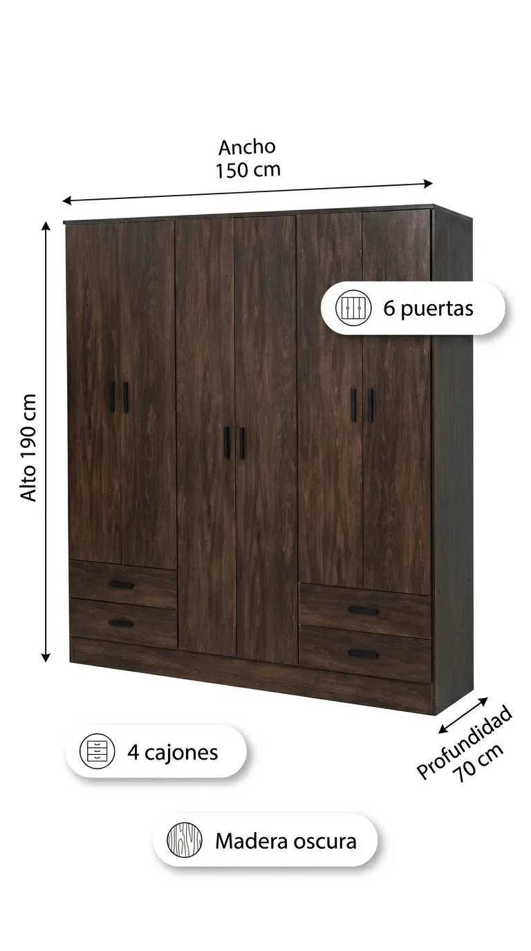 el placard ambientado, generado con Atlas