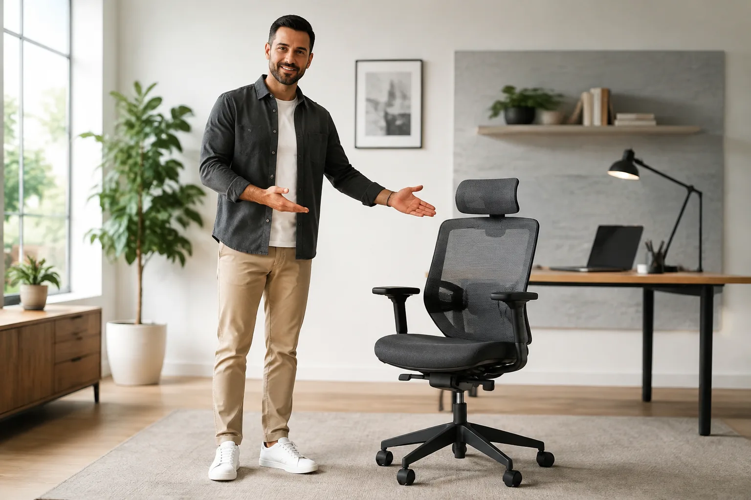 Video de producto de mueble generado con IA